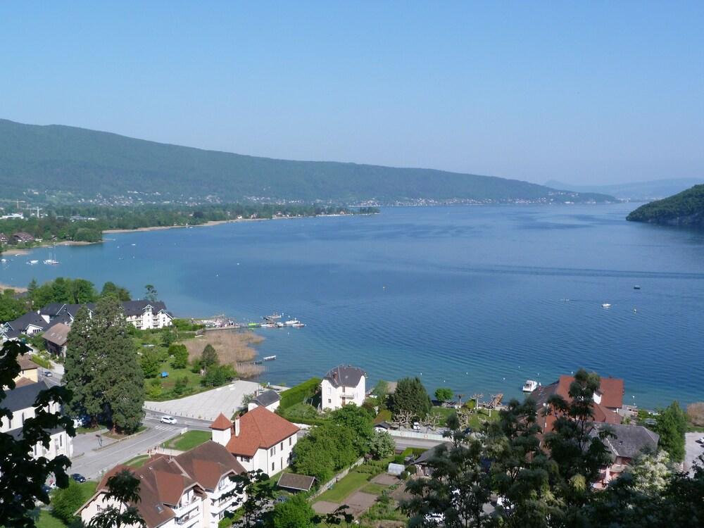 Studio Les Pieds Dans L'Eau Au Bord Du Lac D'Annecy Duingt Kültér fotó