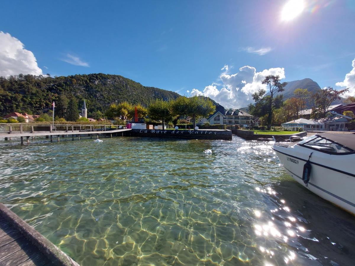 Studio Les Pieds Dans L'Eau Au Bord Du Lac D'Annecy Duingt Kültér fotó